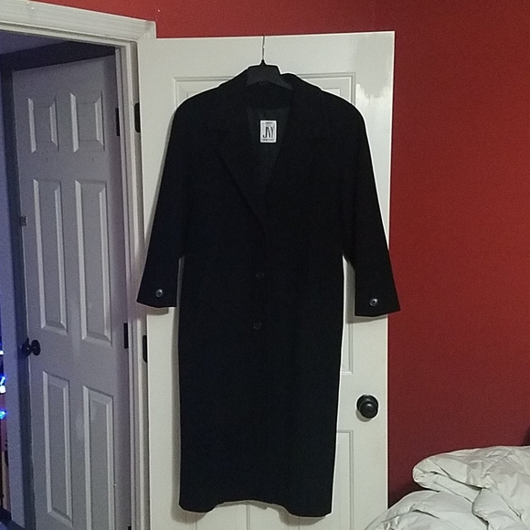 100% wool mens long coat - Picture 1 of 3